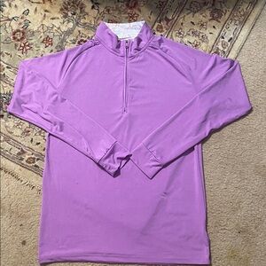 Xhilaration Purple and White Pullover